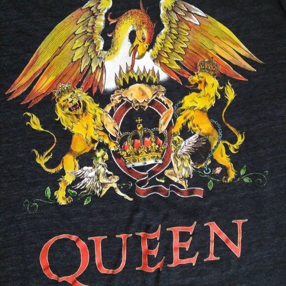 Queen Emblem Logo Graphic T-Shirt - Picture 3 of 6